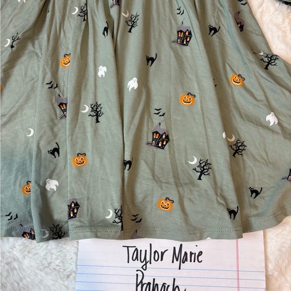 Kyte baby spooky long sleeve Halloween twirl Dress size 4T NWT - Picture 3 of 5